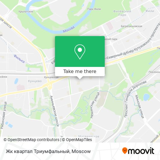 Жк квартал Триумфальный map