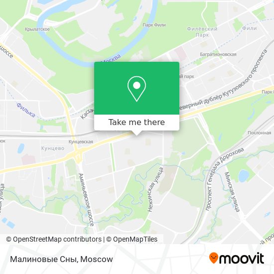 Малиновые Сны map