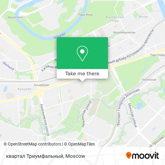 квартал Триумфальный map