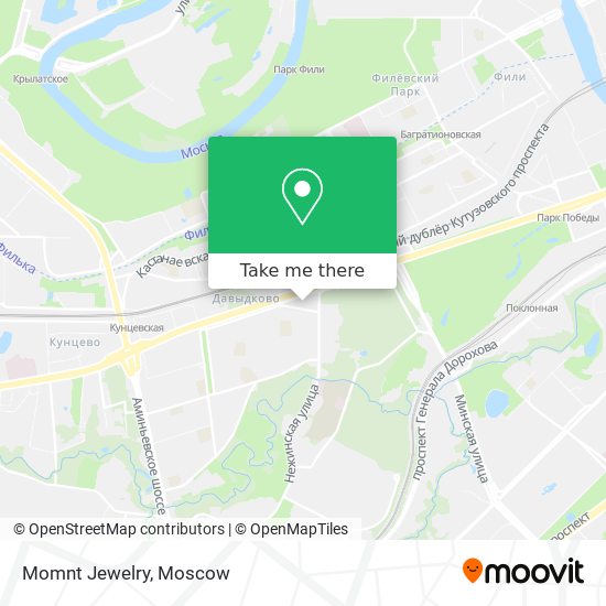 Momnt Jewelry map