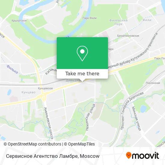Сервисное Агентство Ламбре map