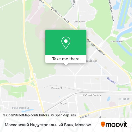 Московский Индустриальный Банк map