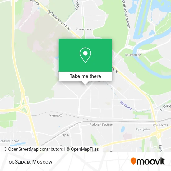 ГорЗдрав map