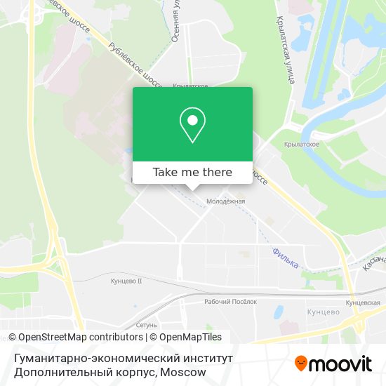 Гуманитарно-экономический институт Дополнительный корпус map