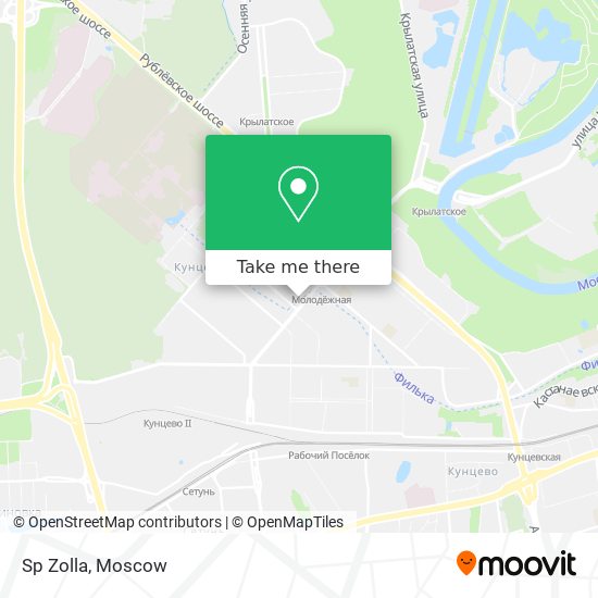 Sp Zolla map