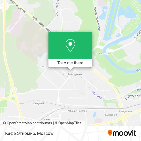 Кафе Этномир map