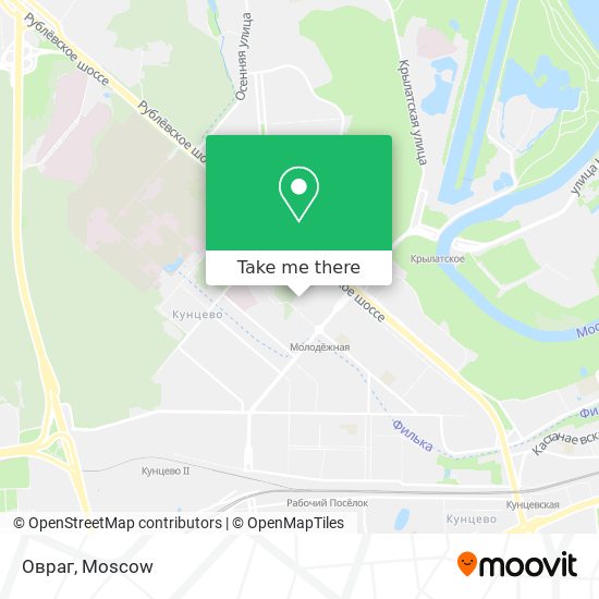 Овраг map