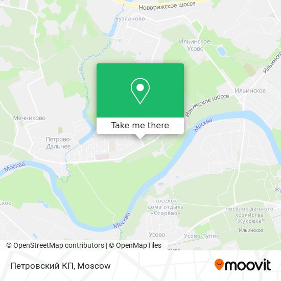 Петровский КП map
