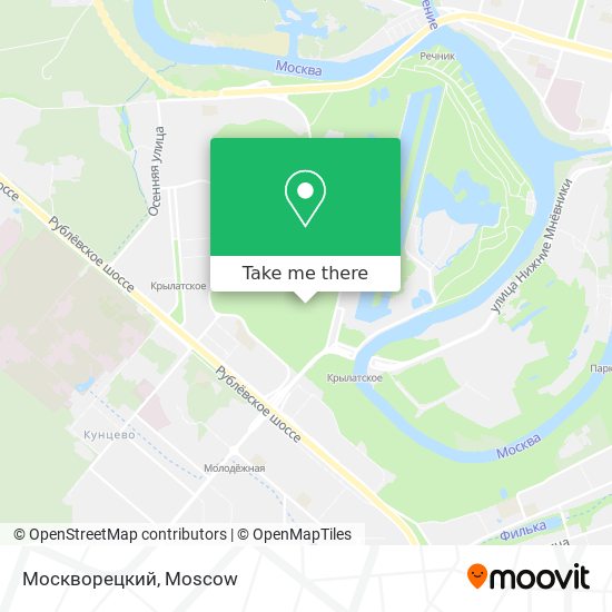 Москворецкий map