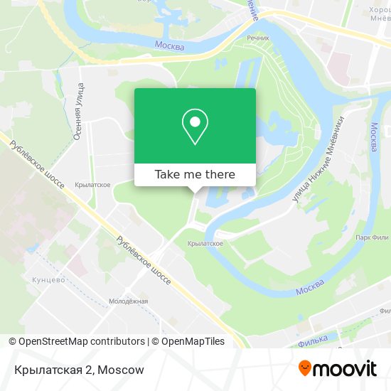 Крылатская 2 map