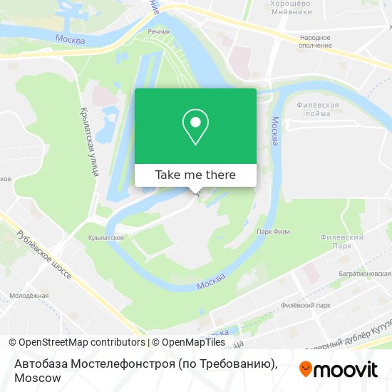 Автобаза Мостелефонстроя (по Требованию) map