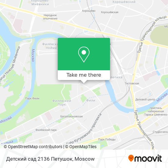 Детский сад 2136 Петушок map