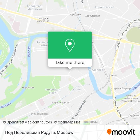 Под Переливами Радуги map