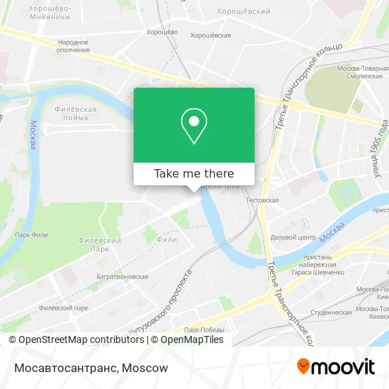 Мосавтосантранс map