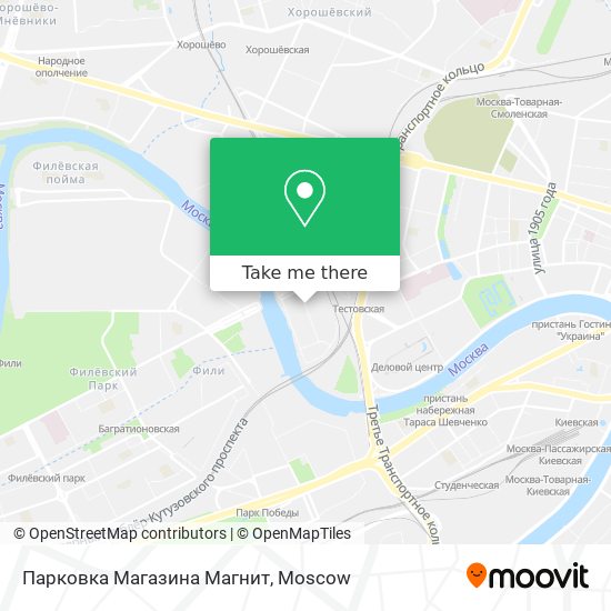 Парковка Магазина Магнит map