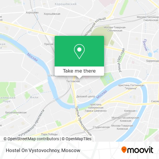 Hostel On Vystovochnoy map