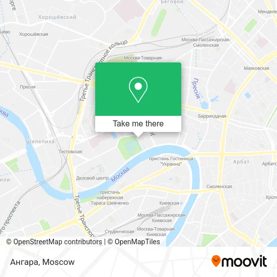 Ангара map