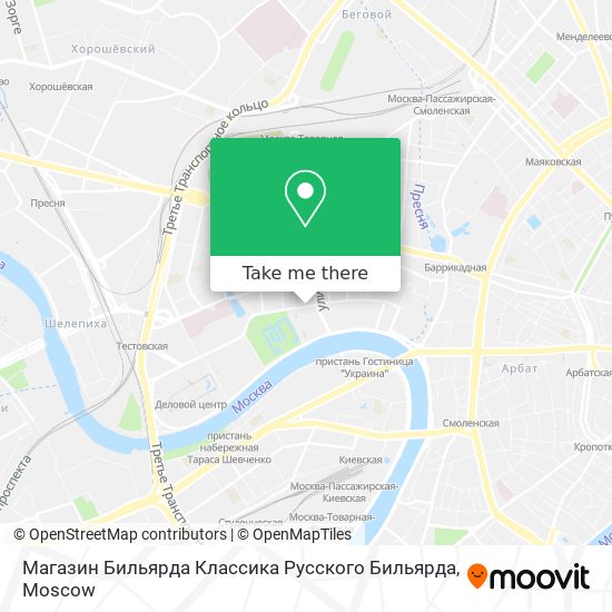 Магазин Бильярда Классика Русского Бильярда map