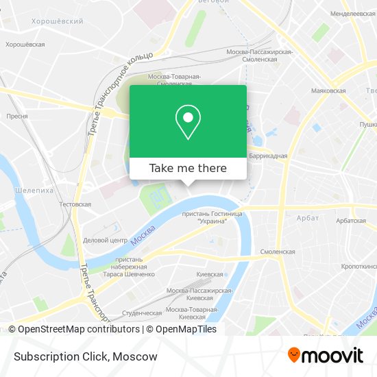 Subscription Click map
