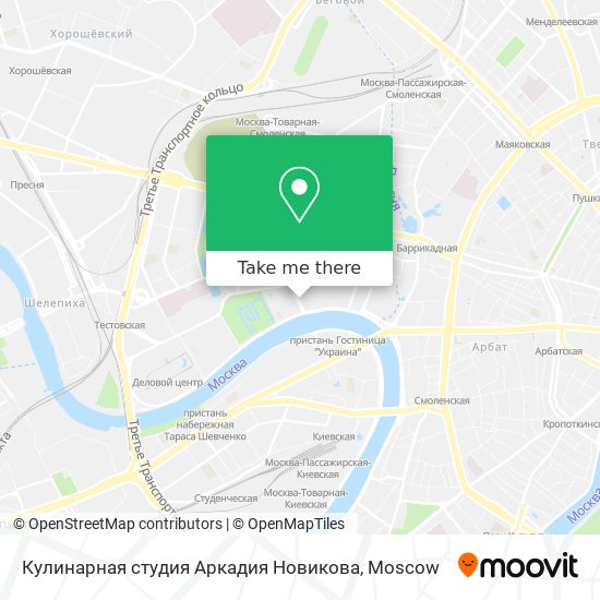 Кулинарная студия Аркадия Новикова map