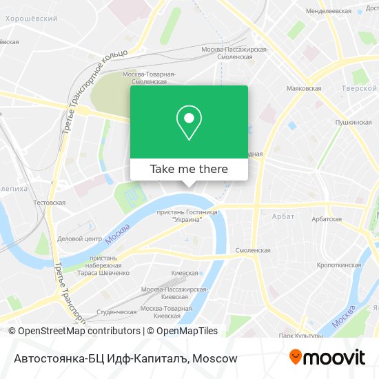 Автостоянка-БЦ Идф-Капиталъ map