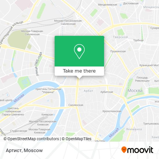 Артист map