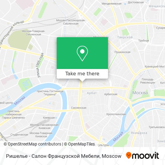 Ришелье - Салон Французской Мебели map