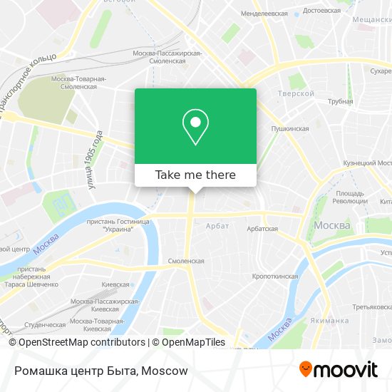 Ромашка центр Быта map