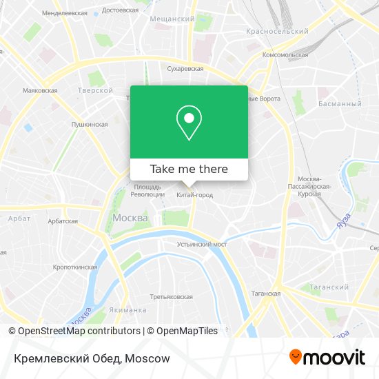 Кремлевский Обед map