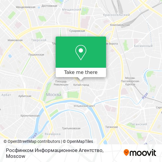 Росфинком Информационное Агентство map