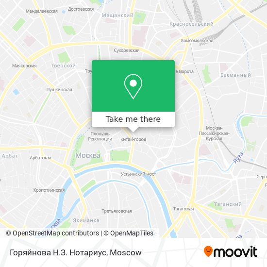 Горяйнова Н.З. Нотариус map