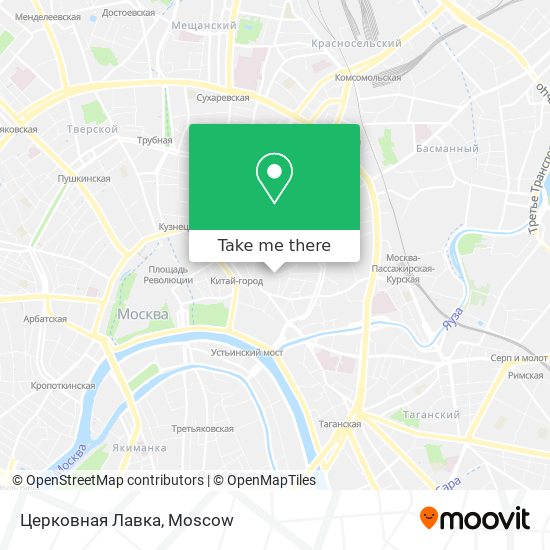 Церковная Лавка map