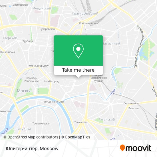 Юпитер-интер map