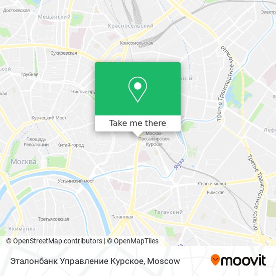 Эталонбанк Управление Курское map