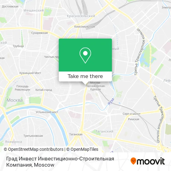Град Инвест Инвестиционно-Строительная Компания map