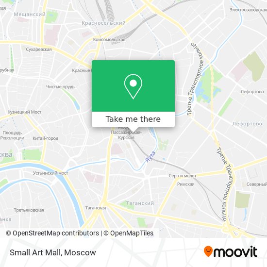 Small Art Mall map