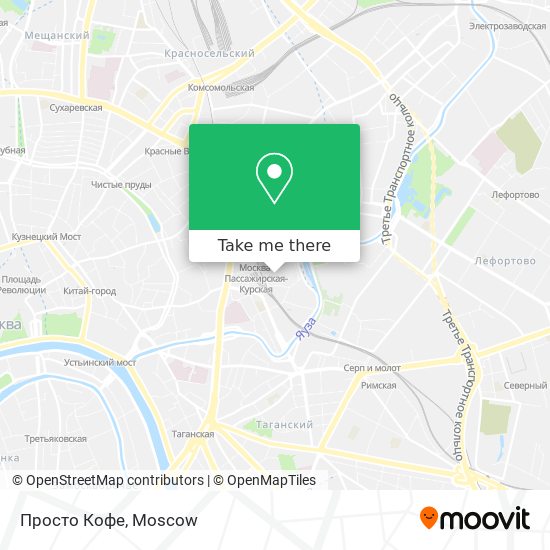 Просто Кофе map