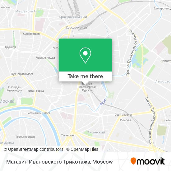 Магазин Ивановского Трикотажа map