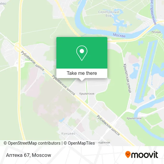 Аптека 67 map