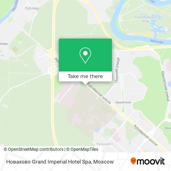 Новахово Grand Imperial Hotel Spa map