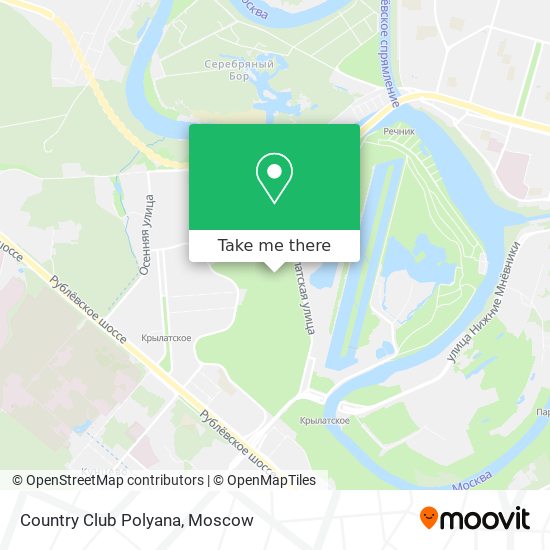Country Club Polyana map