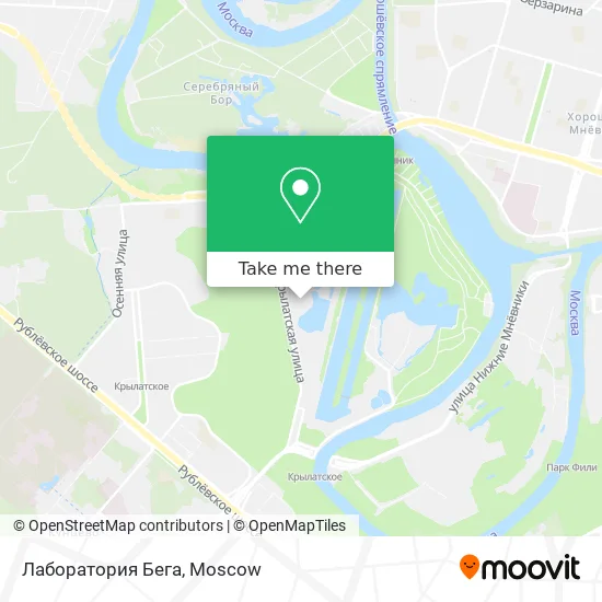 Лаборатория Бега map