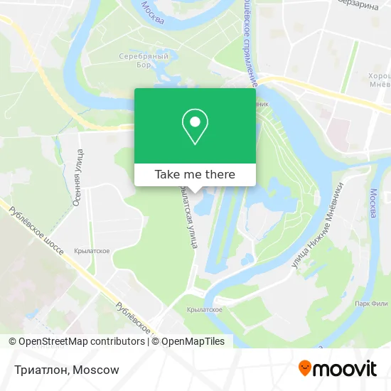 Триатлон map