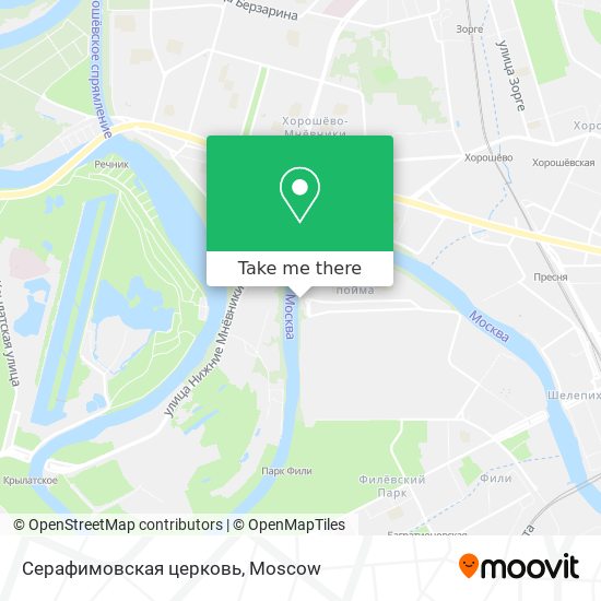 Серафимовская церковь map