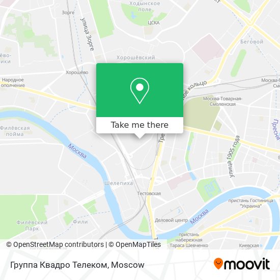 Группа Квадро Телеком map