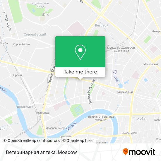 Ветеринарная аптека map