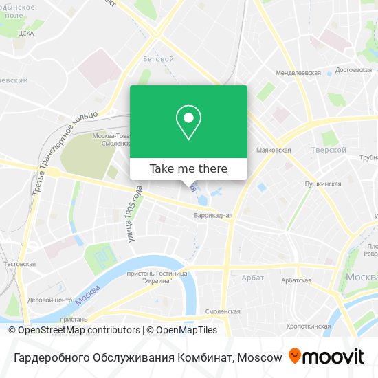 Гардеробного Обслуживания Комбинат map