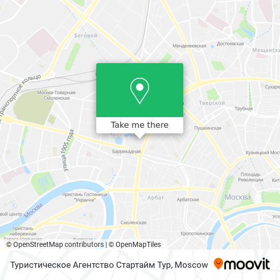 Туристическое Агентство Стартайм Тур map