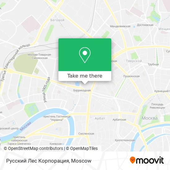Русский Лес Корпорация map