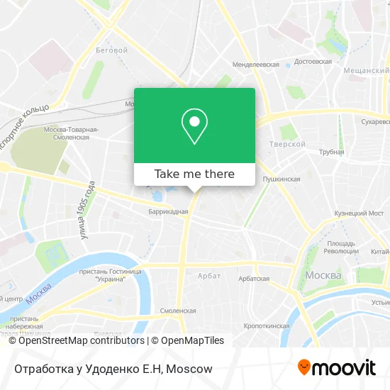 Отработка у Удоденко Е.Н map